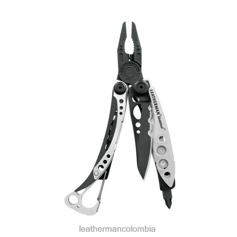 multiherramienta Leatherman herramienta esquelética acero inoxidable y óxido negro T44R220 - Leatherman Navajas - Image 1