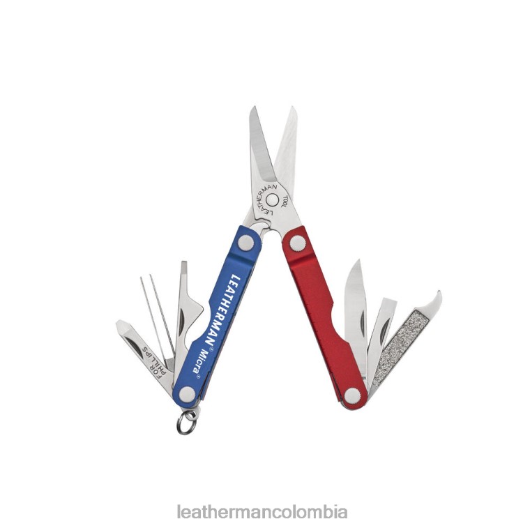 multiherramienta Leatherman micra rojo y azul T44R26 - Leatherman Super Tool 300 - Image 1