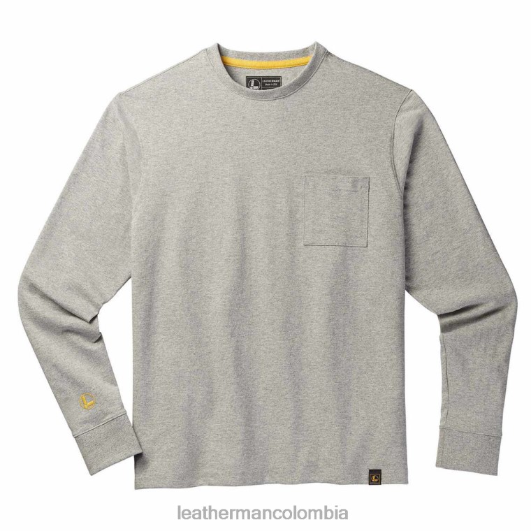 vestir Leatherman camiseta básica de manga larga gris T44R286 - Leatherman Navajas - Image 1