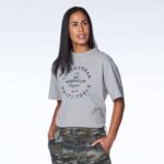 vestir Leatherman camiseta de manga corta con insignia Heritage gris T44R295 - Leatherman Navajas - Image 7