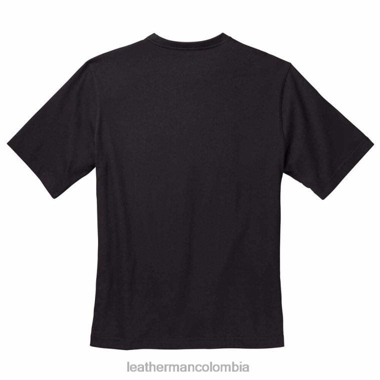 vestir Leatherman camiseta de manga corta con insignia Heritage negro T44R294 - Leatherman Colombia - Image 3