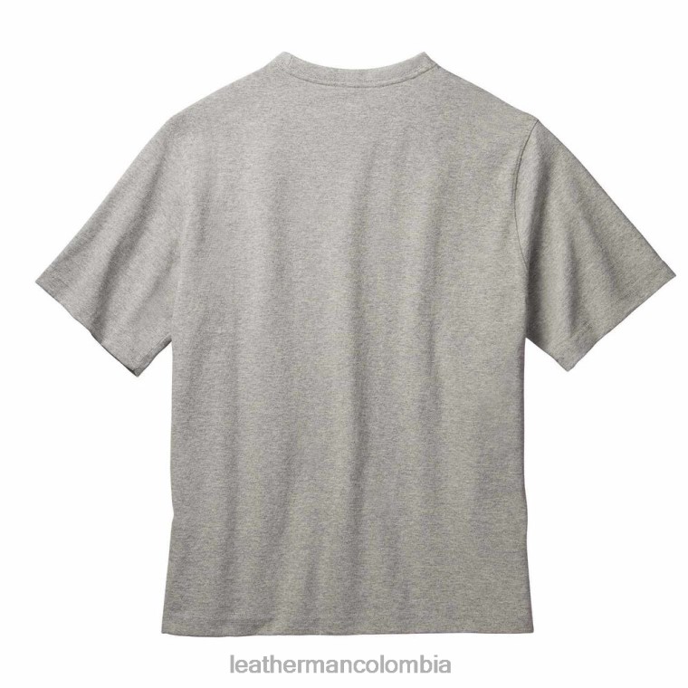 vestir Leatherman camiseta de manga corta con logo 1983 gris T44R2101 - Leatherman Navajas - Image 3