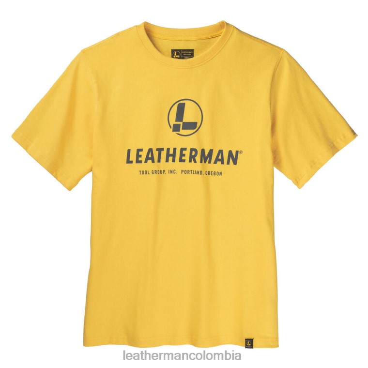 vestir Leatherman camiseta de manga corta con logo en el pecho amarillo T44R2105 - Leatherman Super Tool 300 - Image 1