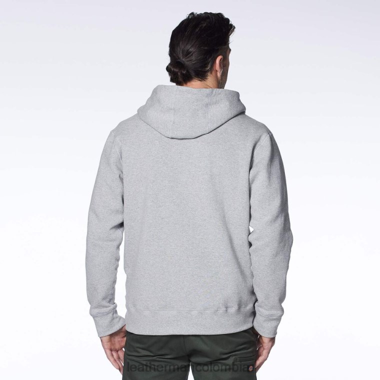 vestir Leatherman sudadera con capucha básica gris T44R284 - Leatherman Super Tool 300 - Image 9