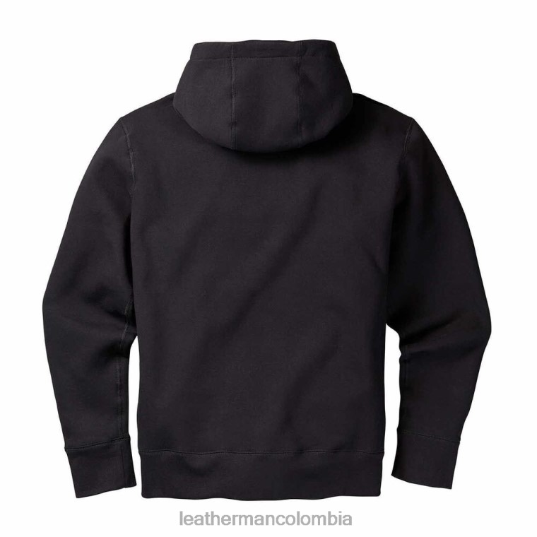 vestir Leatherman sudadera con capucha y distintivo Heritage negro T44R281 - Leatherman Super Tool 300 - Image 3