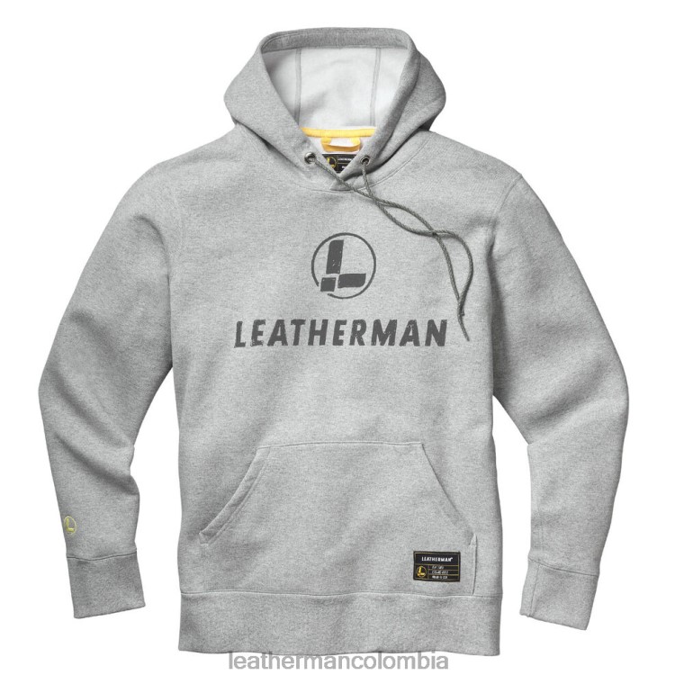 vestir Leatherman sudadera con logo dibujado a mano gris T44R278 - Leatherman Super Tool 300 - Image 1